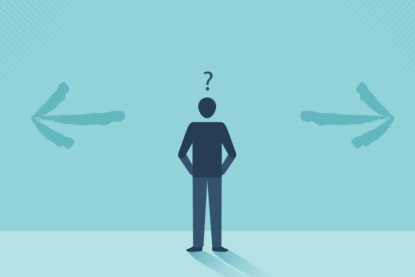 مفارقة التردد: موت الاحتمالات بين القش والماء